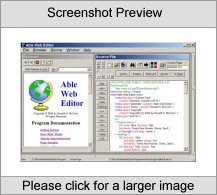 Able Web Editor Screenshot